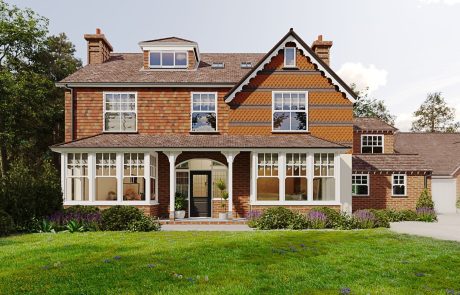 Great Withybush – CGI Front Elevation Great Withybush - CGI Front Elevation
